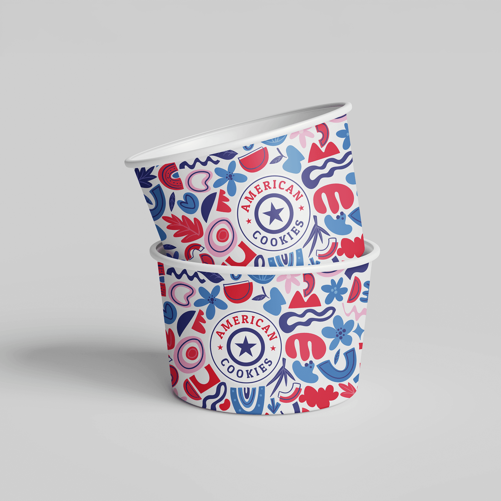 Potes ilustrados da American Cookies